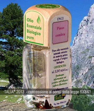 BOROVICE LIMBA (Pinus cembra) 100% éterický olej BIO 5 ml (lahvička s kapátkem)