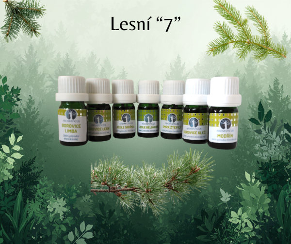 Lesní "7"  – zvýhodněná sada 7 éterických olejů (3)
