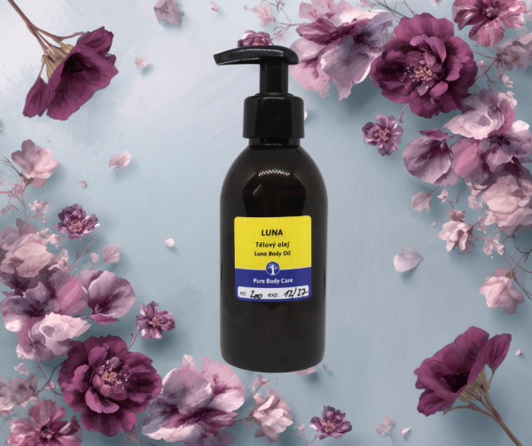 LUNA - pečující a masážní tělový olej 200 ml (1)