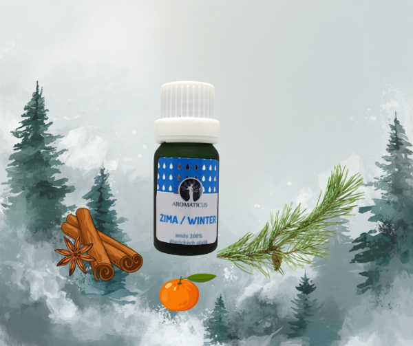 ZIMA - VŮNĚ VÁNOC (směs 100% éterických olejů) 10 ml (1)