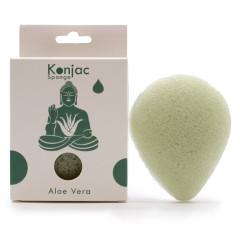 Konjaková houbička hluboko čistící s Aloe