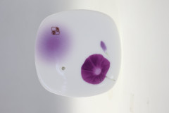 Japonský porcelánový držák na vonné tyčinky - Třešňový květ (3)