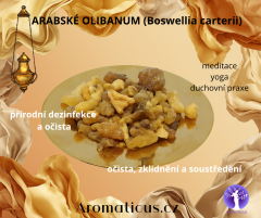 ARABSKÉ OLIBANUM  (Boswellia carterii)