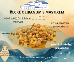 ŘECKÉ OLIBANUM S MASTIXEM