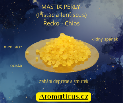 MASTIX  PERLY (Pistacia lentiscus) 10g Řecko (Chios)